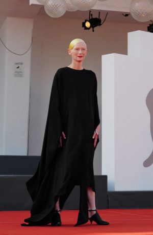 Tilda Swinton actrice - personnages animés de célébrités - photographie de Barbara Pigazzi - giudecca venezia