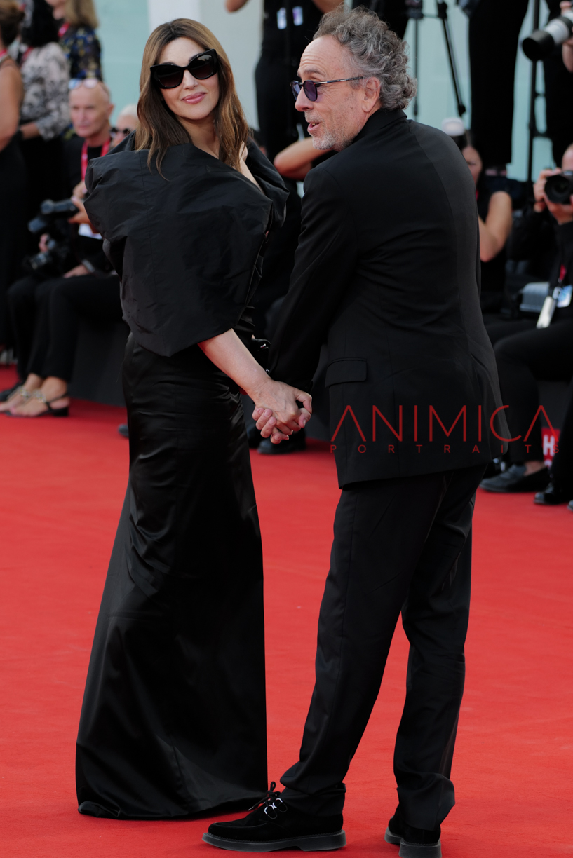 Monica Bellucci and Tim Burton #5 - Venice Film Festival 2024 - Animica ...