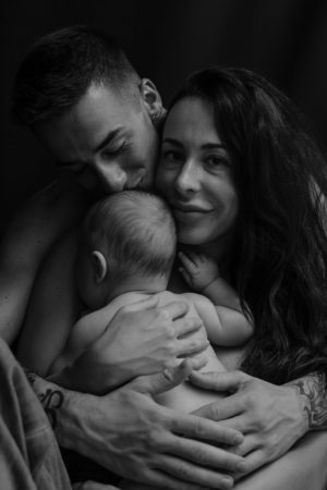 Zuleika Thomas et le petit Gabriel