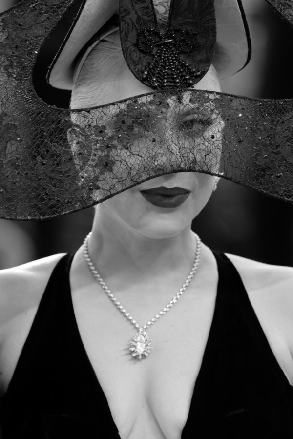 T-shirt Lady Gaga Celebrities in black - Animica Icons - Image 3