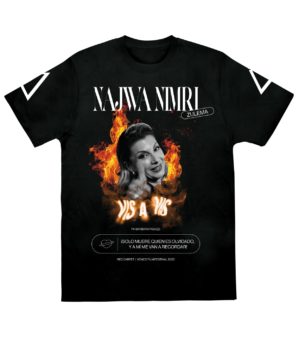 t-shirt-najwa-nimri-actress-la-casa-di-carta-fronte