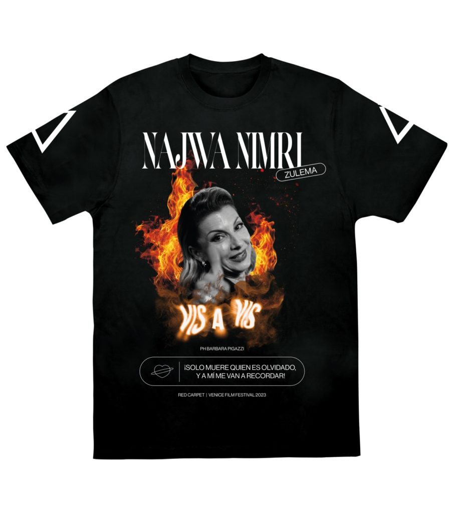 t-shirt-najwa-nimri-actress-la-casa-di-carta-fronte