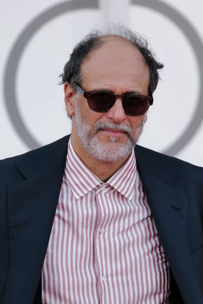 Luca Guadagnino close-up portrait, Venice Film Festival 2026 – Ph. Barbara Pigazzi, Studio Animica