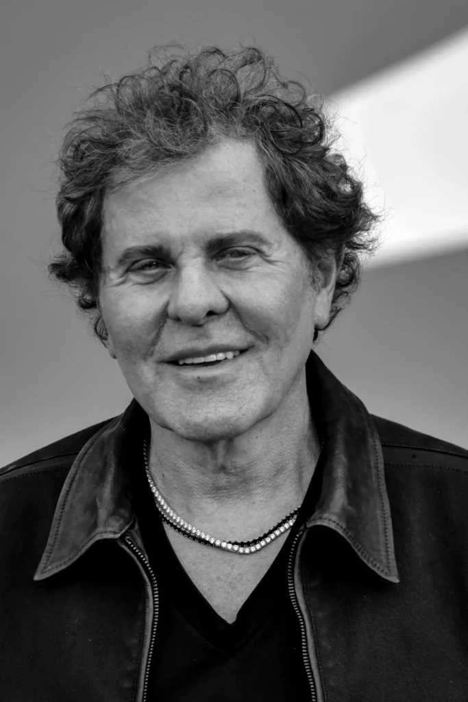 Renzo Rosso black and white portrait, Venice Film Festival 2026 – Ph. Barbara Pigazzi, Studio Animica