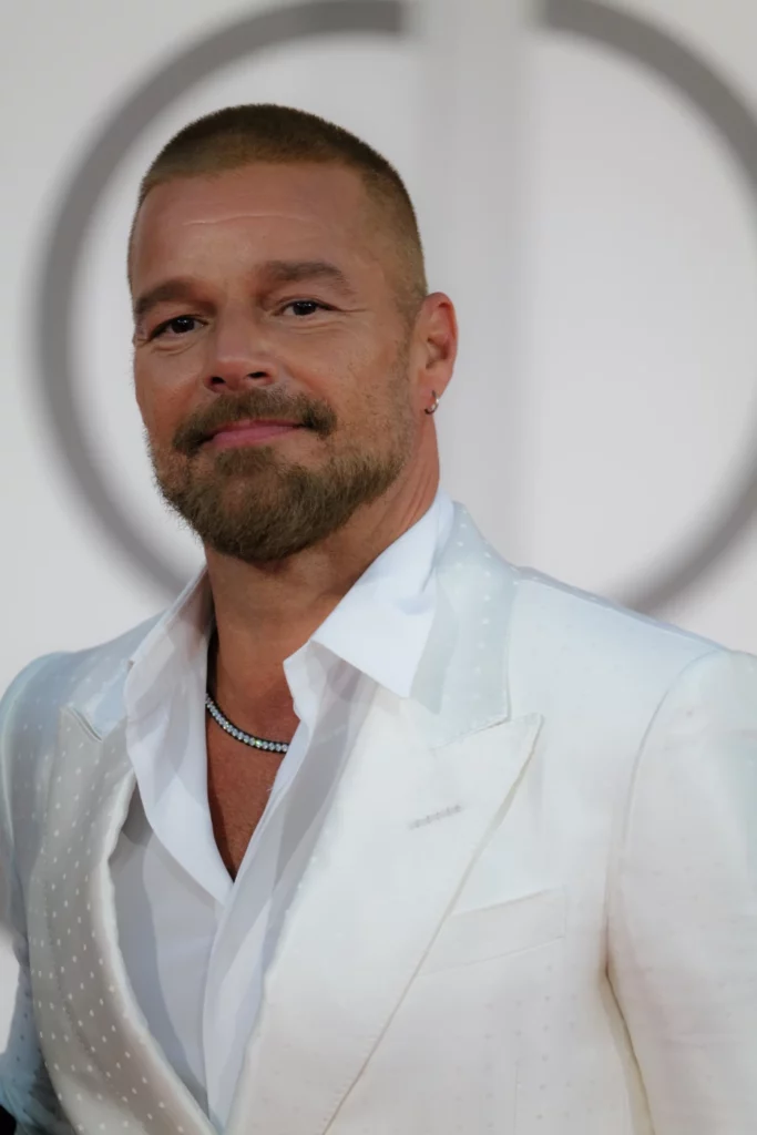 Ricky Martin portrait without sunglasses, Venice Film Festival 2026 – Ph. Barbara Pigazzi, Studio Animica