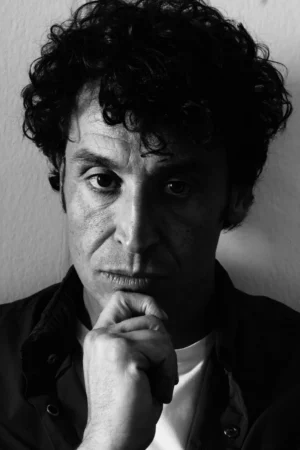 Ritratto in bianco e nero del fotografo Giorgio Galimberti, ritratto d'autore firmato da Barbara Pigazzi Photography
