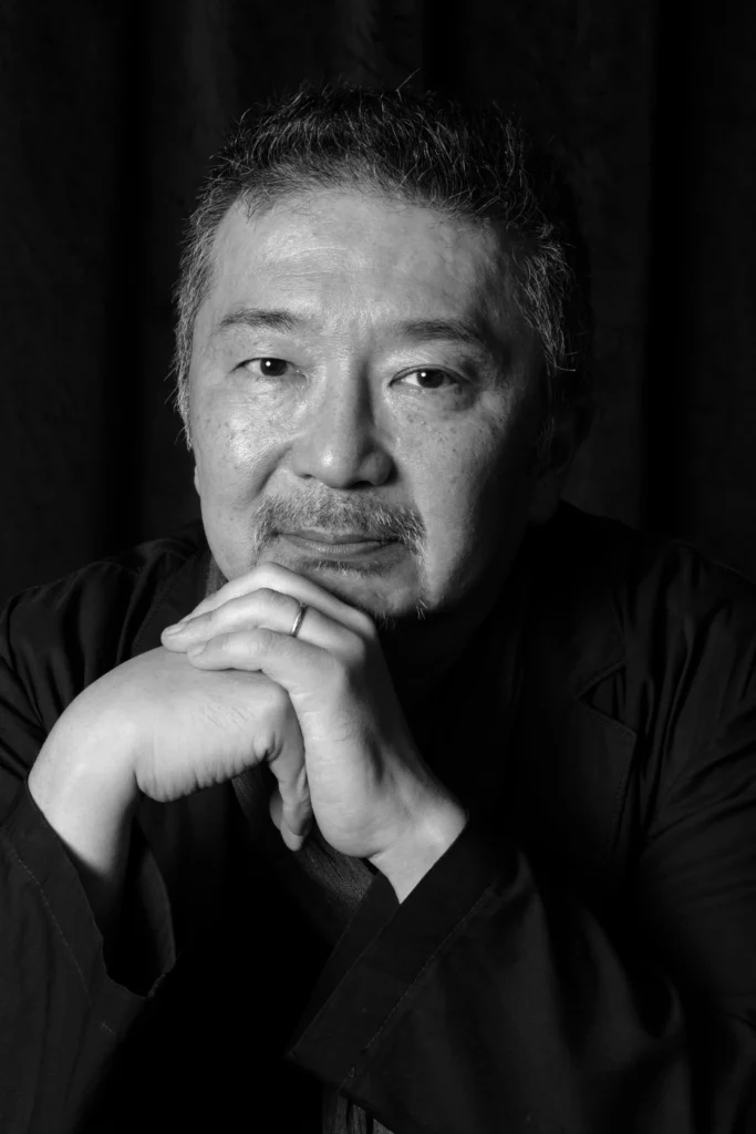 Ritratto in bianco e nero del professor Toshio Miyake, Università Ca' Foscari Venezia, ritratto d'autore firmato da Barbara Pigazzi